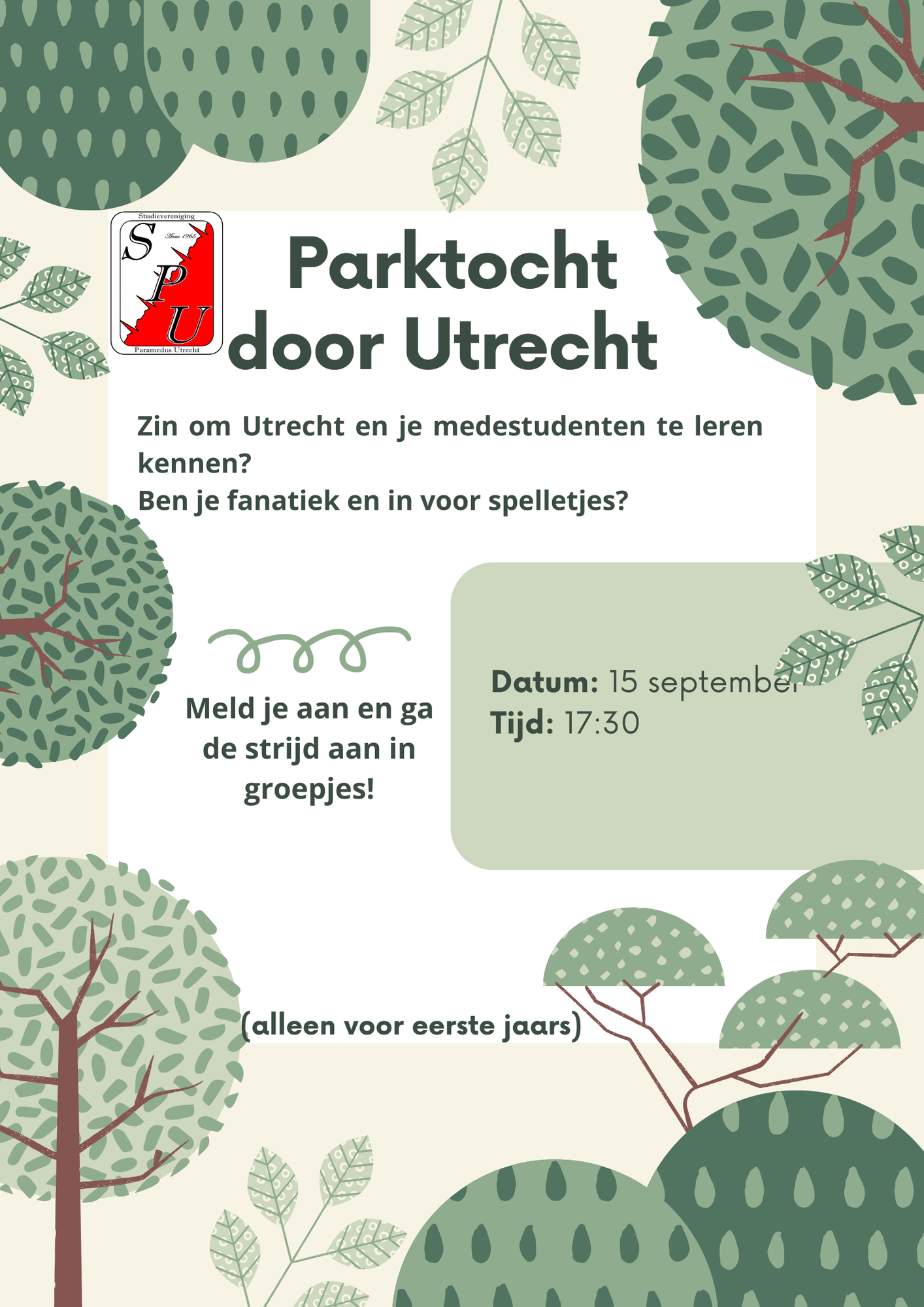 Parkjes tocht 